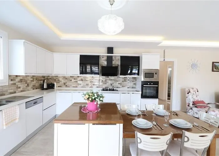 With Private Pool For 10 People In Dalyan Villa Ortaca (Mugla)